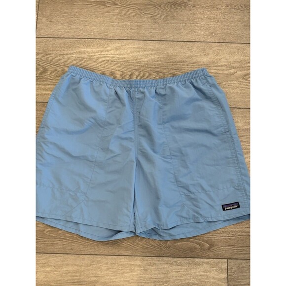 Patagonia Men's 7” Baggies Shorts NEW Lago Blue Size XXL Nylon Swim Trunks - Picture 1 of 9